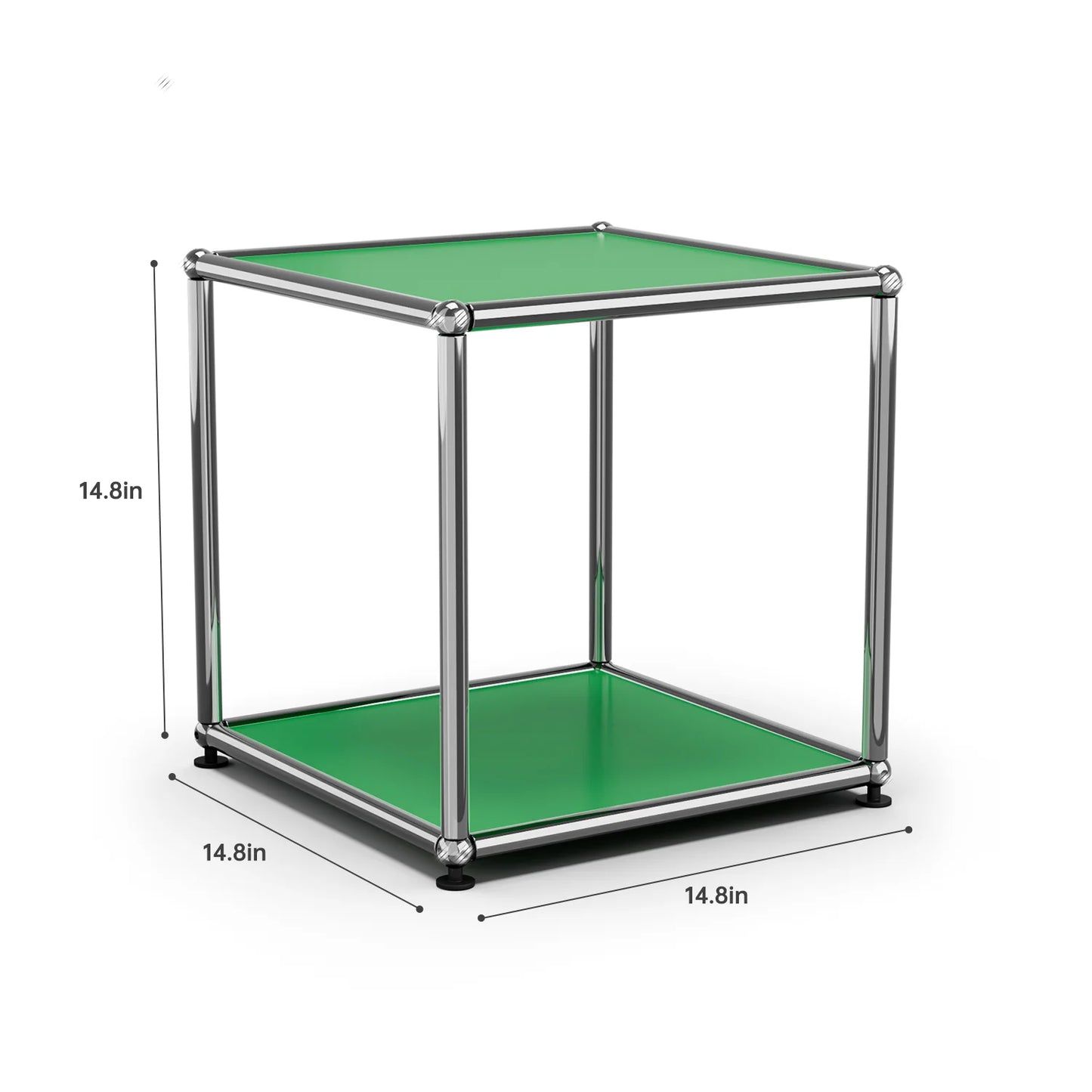 Modern Storage Cabinet Stainless Metal