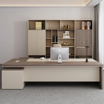 Luxury Simple Office Tables Desk 1 Person Minimalism