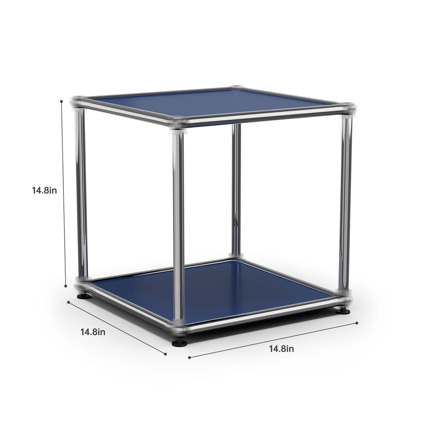 Modern Storage Cabinet Stainless Metal