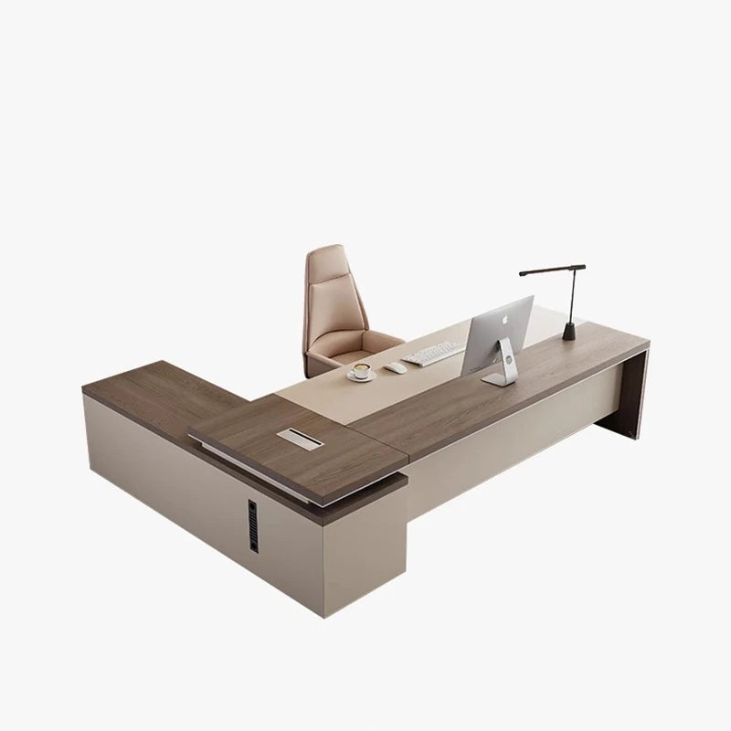 Luxury Simple Office Tables Desk 1 Person Minimalism