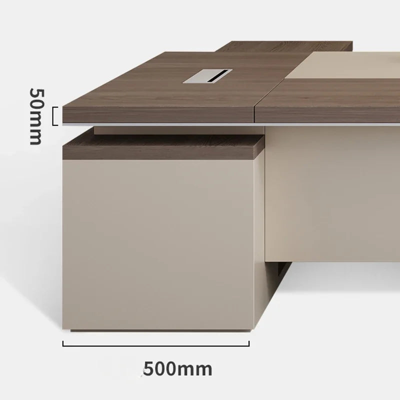 Luxury Simple Office Tables Desk 1 Person Minimalism